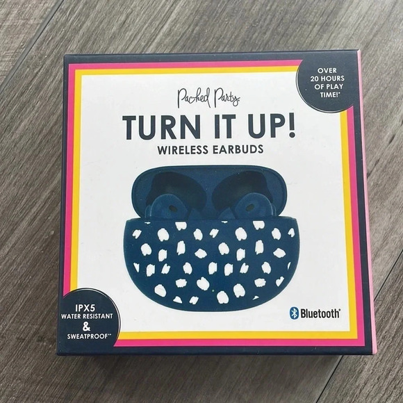 NWT 💖 Packed Party Bluetooth Headphones- Choice of 3 Different Patterns! - Picture 2 of 4